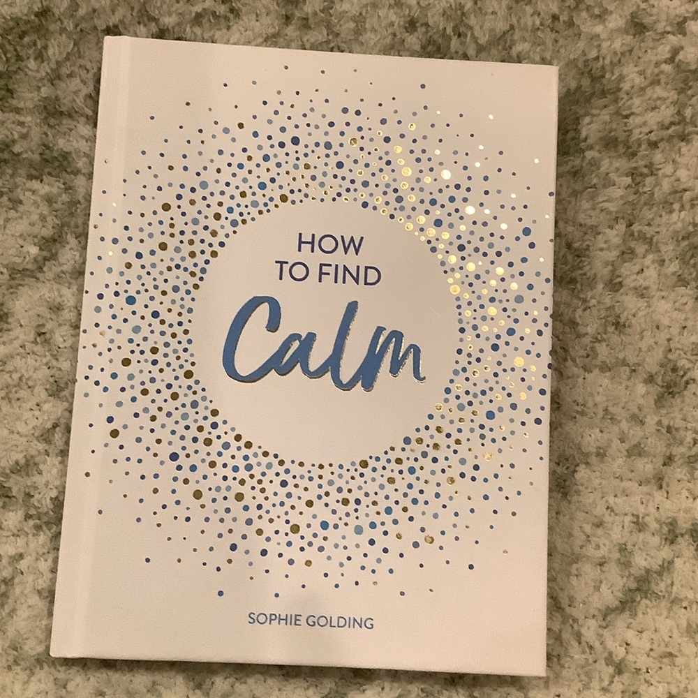How To Find Calm Self Help Book Psychology Stress Management Mindfullness NWT192
